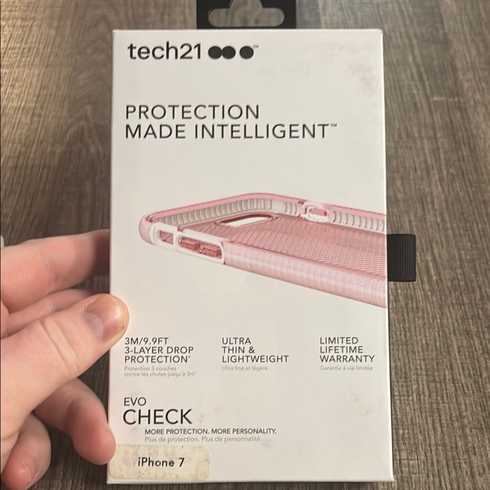 Tech21 Pink iPhone Case with Intelligent Protection